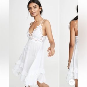 Adela white free people dress